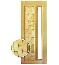 Folha Porta Couro com Visor