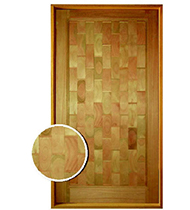 Folha Porta Couro Pivotante