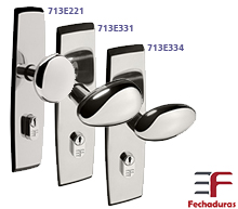 Fechadura Residencial 3F - Grazia 40mm ou 55mm taco de golfe