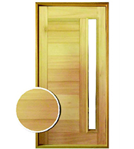 Porta BBB Pivotante com Visor